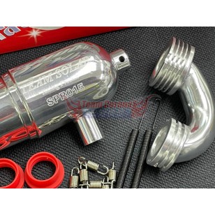 Team Solar SPR015 1/10 Touring Right exhaust pipe set